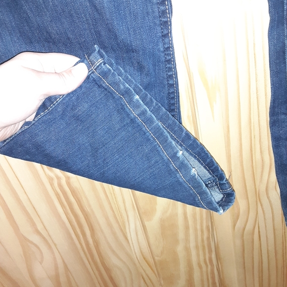 Wrangler Shiloh "No gap waistband" bootcut Jean's size 7/8 x 34 - Picture 3 of 9